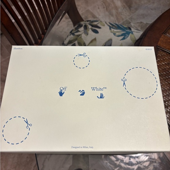 OFF WHITE Women's Pink and White Sneakers - Picture 5 of 7